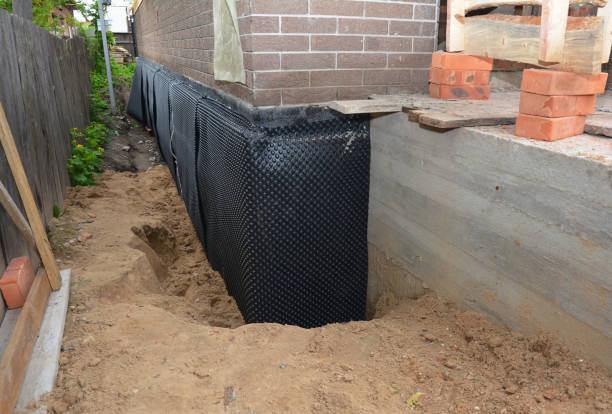 SJ Waterproofing Pros technician performing targeted Waterproofing assessment in Bloomingdale, TN